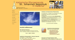 Desktop Screenshot of katholischeshadamar.de